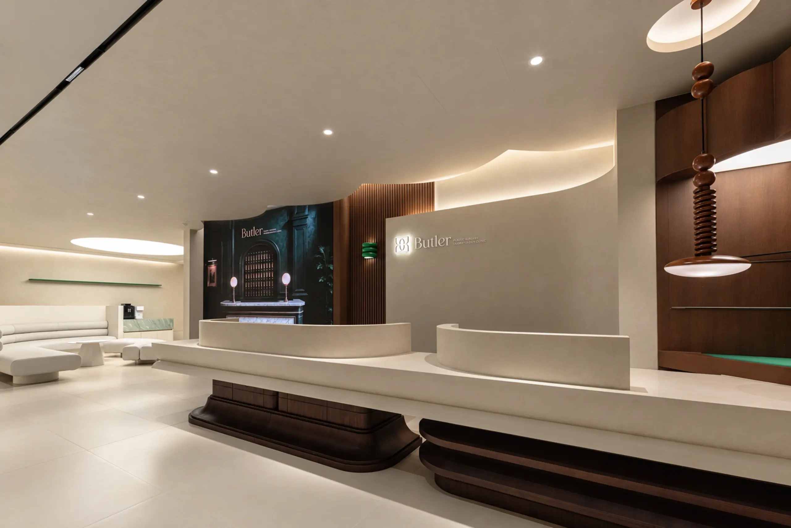 Reception desk