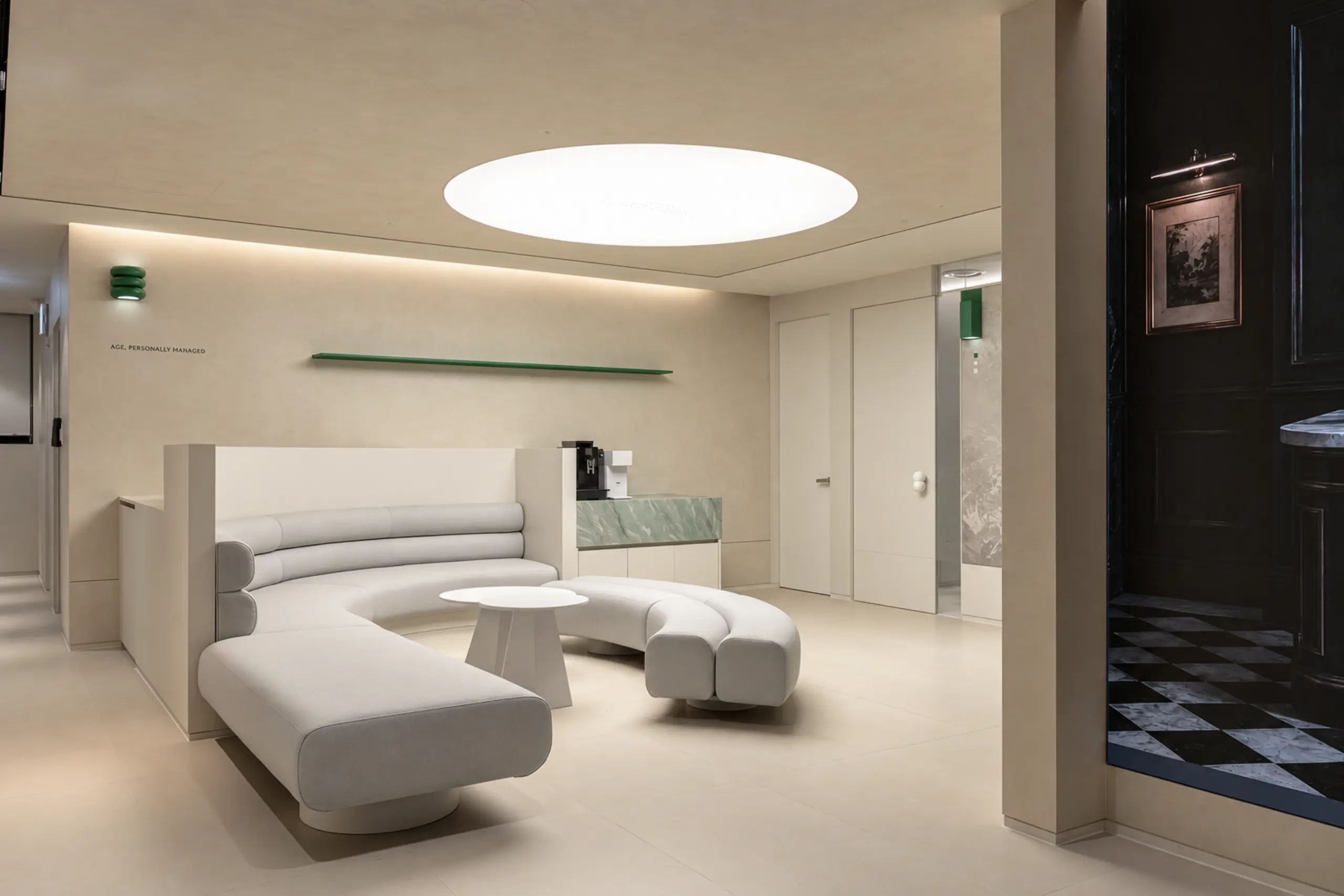 Waiting lounge sofa